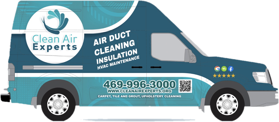 The Clean Air Experts work van